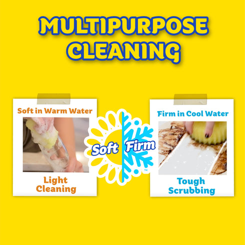 Cif Scrub Daddy Scrubber Colors Sponge 3Pcs